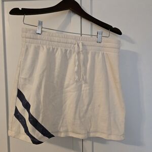 Grayson Threads Cozy White Knit Skirt